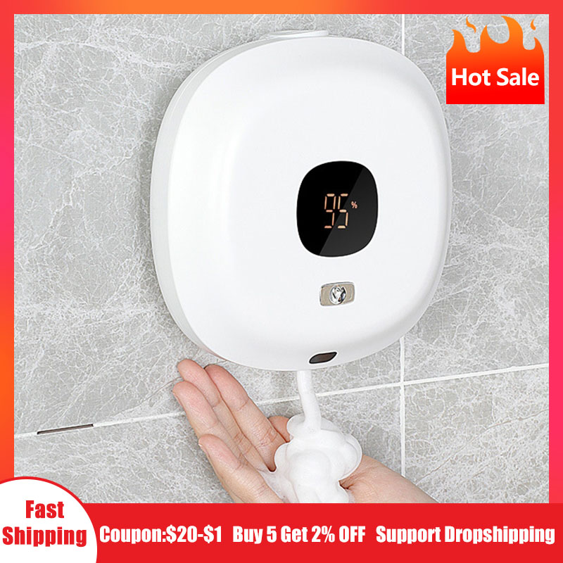 Skincare Viral - Wall-mounted Touchless Foam Soap Dispenser, indução