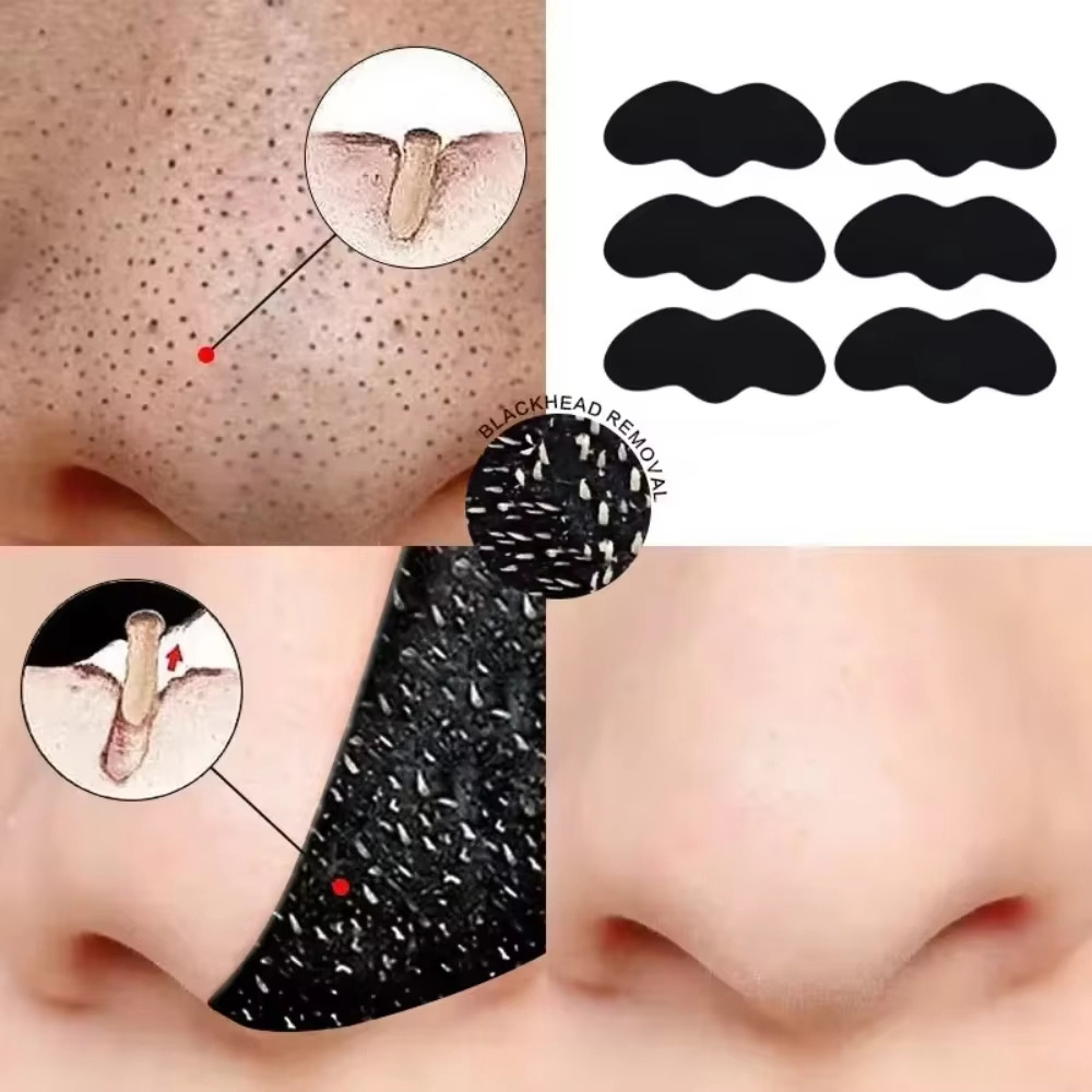 Charcoal Pore Strip - 10/20/50/100 pçs nariz cravo removedor máscara