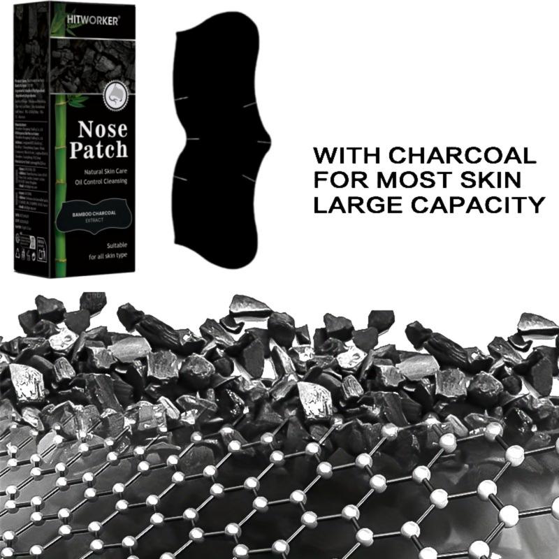 Charcoal Pore Strip - 20/30/50 Unidades de Tiras para Limpeza