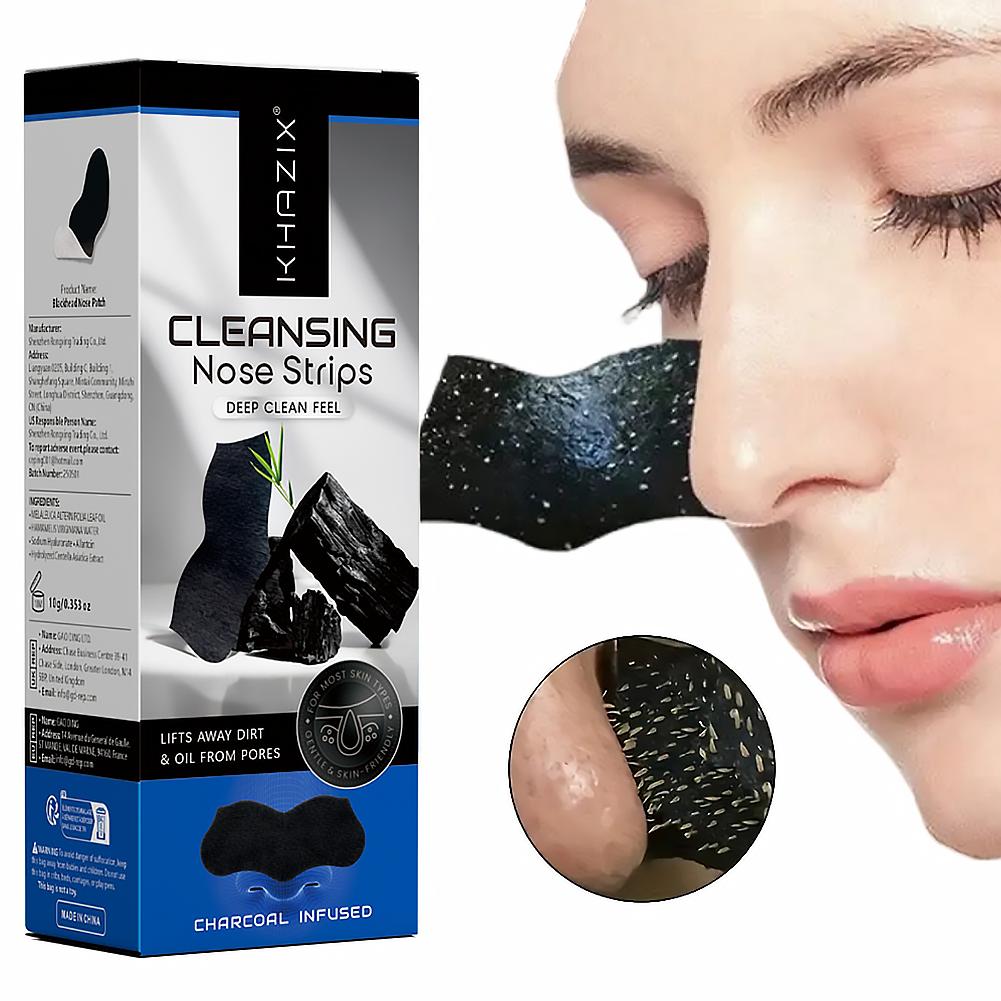Charcoal Pore Strip - Tiras de limpeza profunda de poros