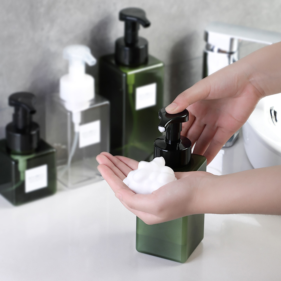 Skincare Viral - Dispensador de sabão de espuma vazio,
