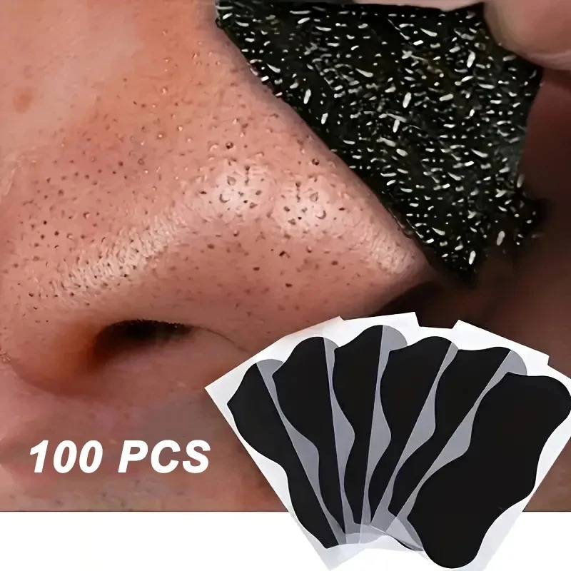 Charcoal Pore Strip - Máscara Removedora de Cravos 10/50/100 Unidades,
