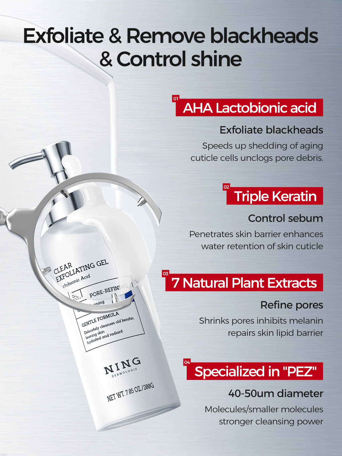 Conjunto de cuidados com a pel - Salicylic Acid Cleanser avaliação e preço