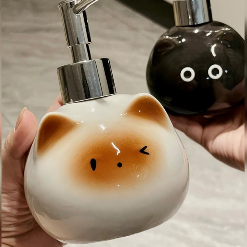 Cerâmica siamesa gato mão desi - Skincare Viral avaliação e preço