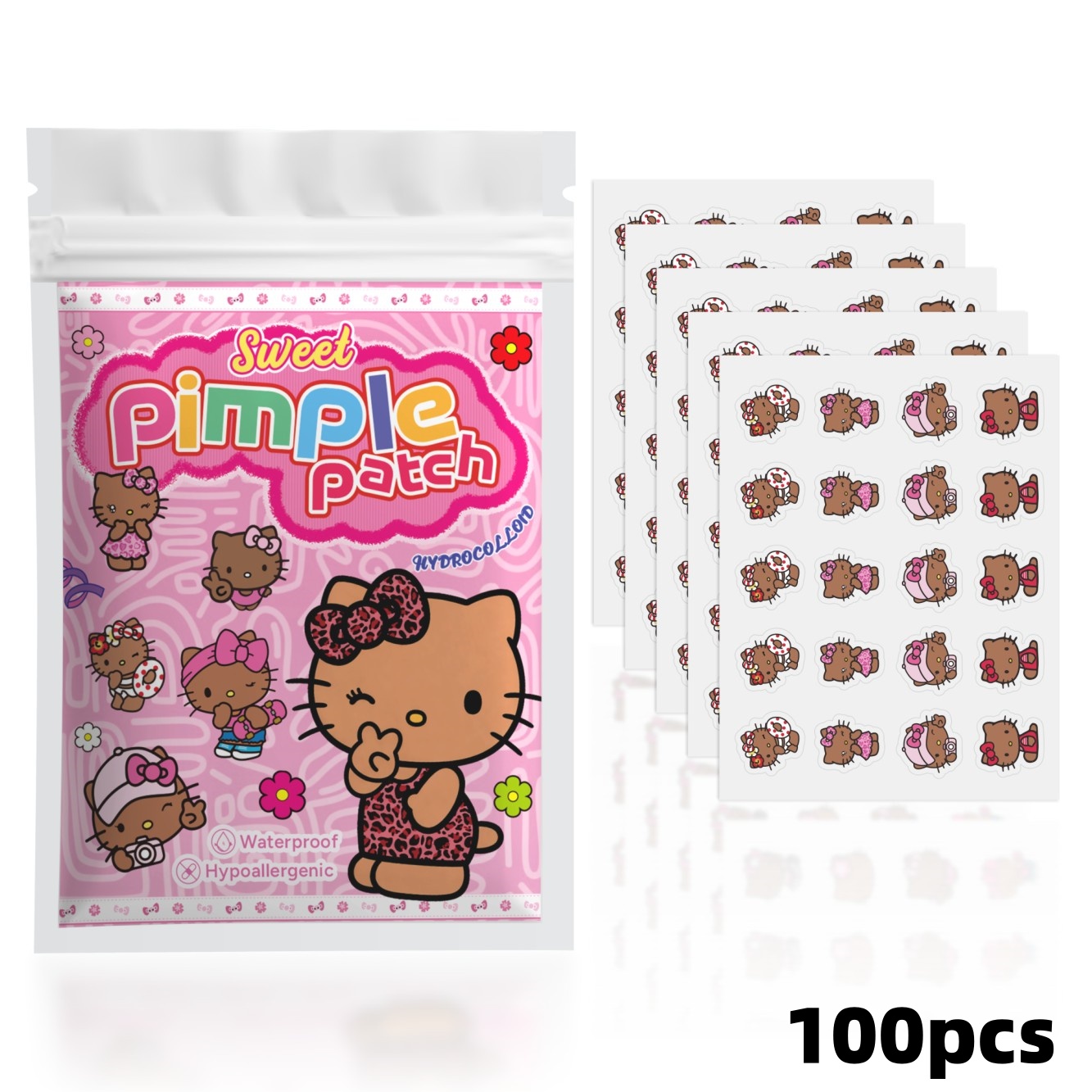 100PCS Adesivos para Acne Hell - Skincare Moisturizer avaliação e preço