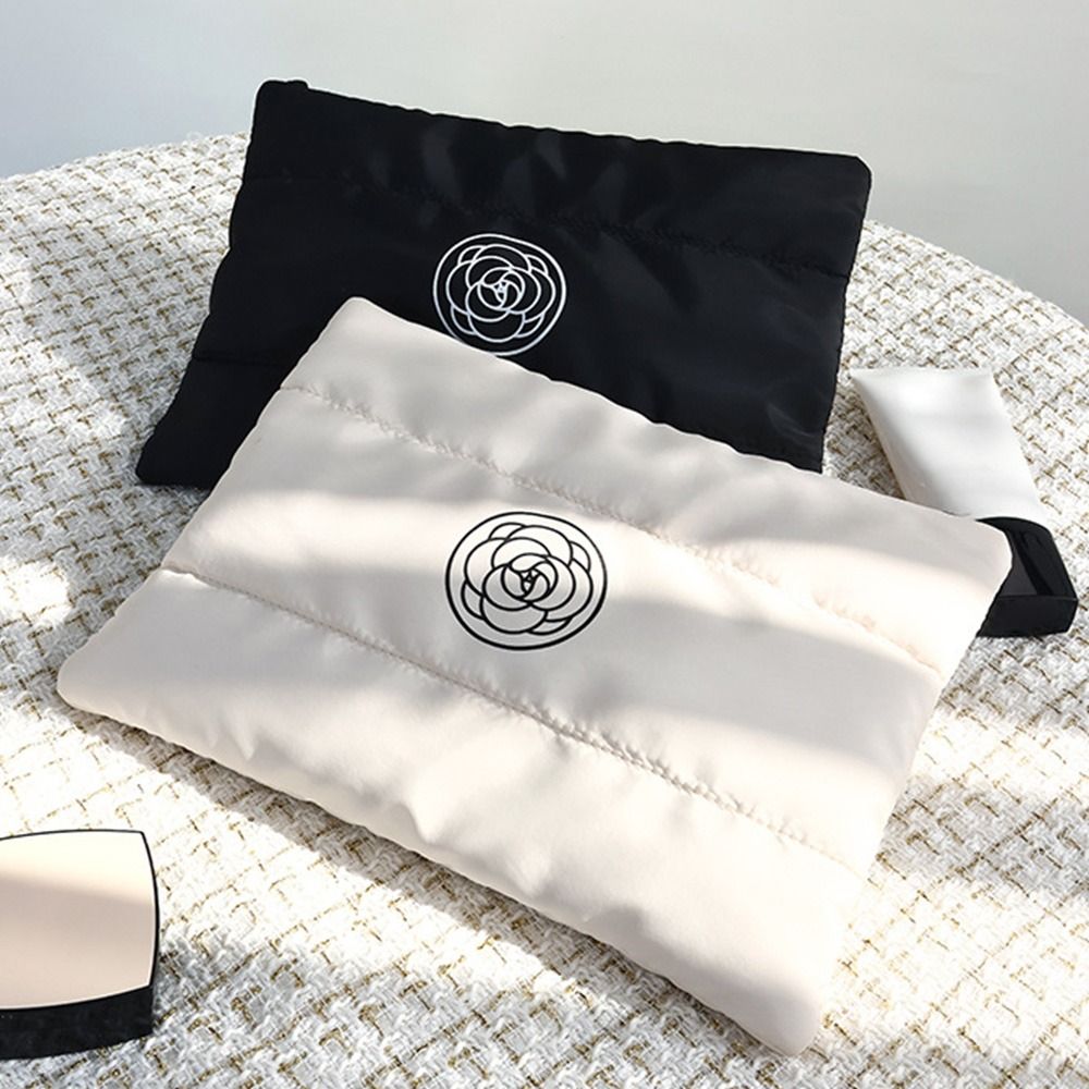 Saco de maquiagem floral de al - Skincare Dior avaliação e preço