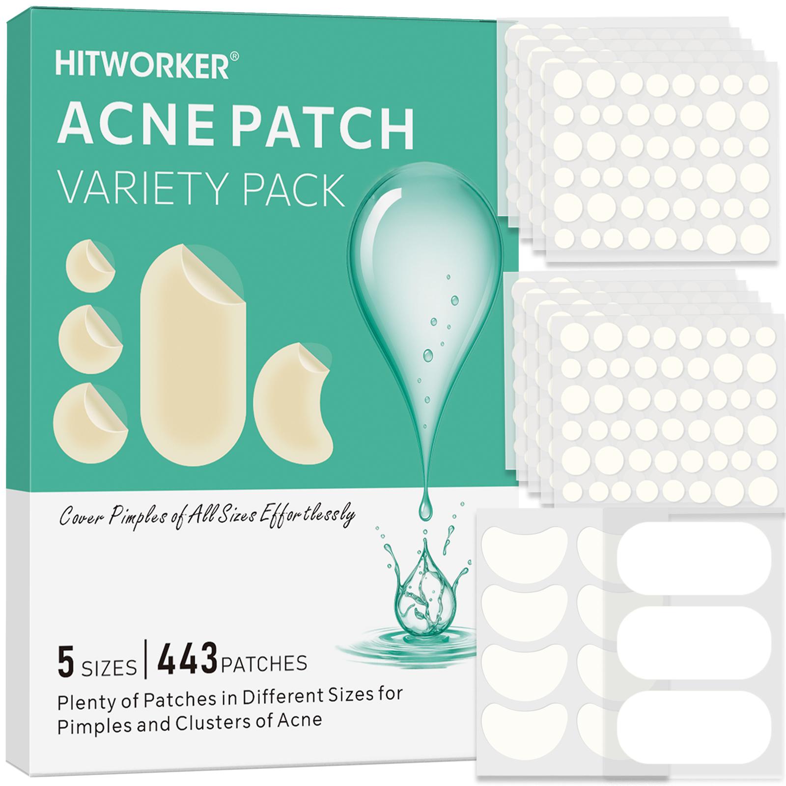 443pcs remendo de acne em gel  - Skincare Basic avaliação e preço
