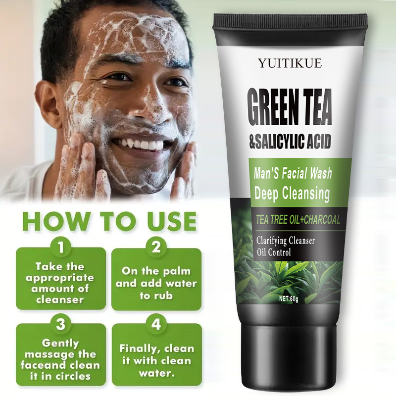 YUITIKUE Sabonete Facial Mascu - Salicylic Acid Cleanser avaliação e preço