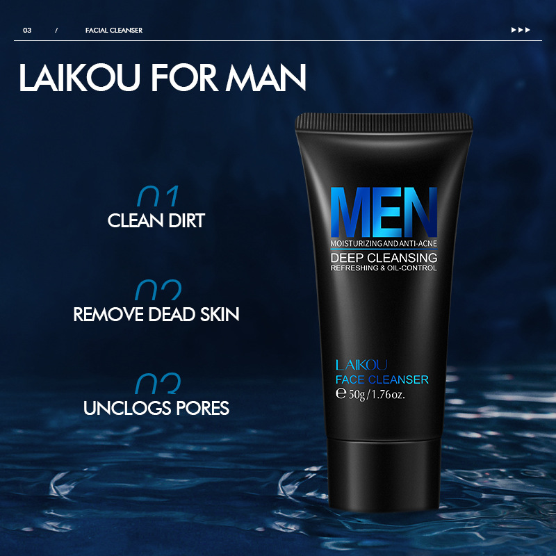 Laikou-limpador facial para ho - Salicylic Acid Cleanser avaliação e preço