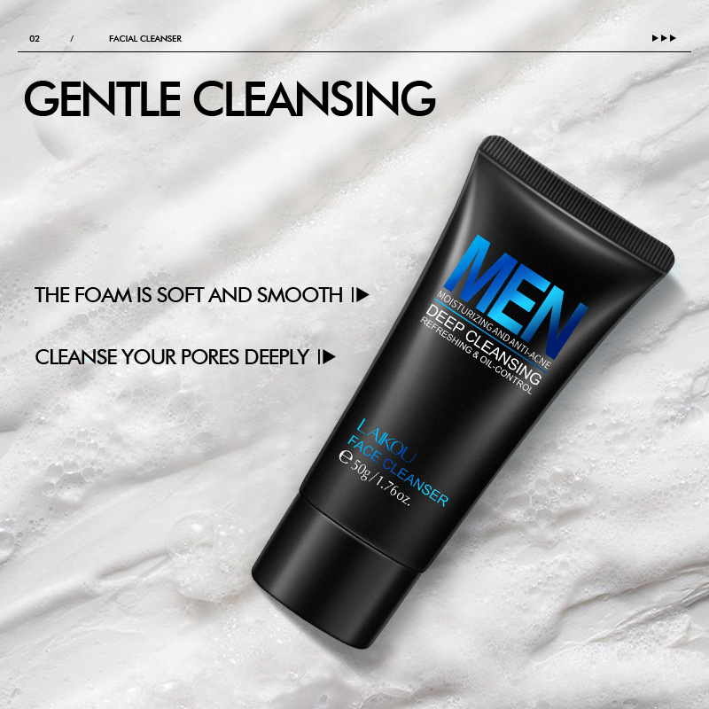 Laikou-limpador facial para ho - Salicylic Acid Cleanser avaliação e preço
