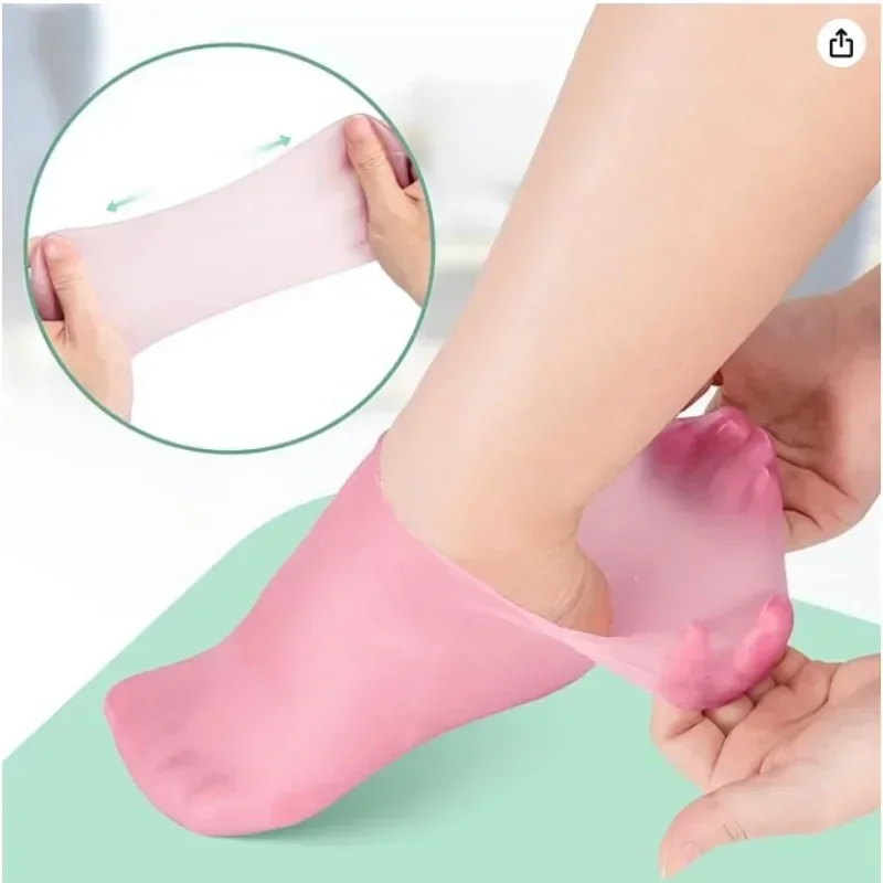 1 par de meias hidratantes de  - Aha Bha Exfoliant avaliação e preço