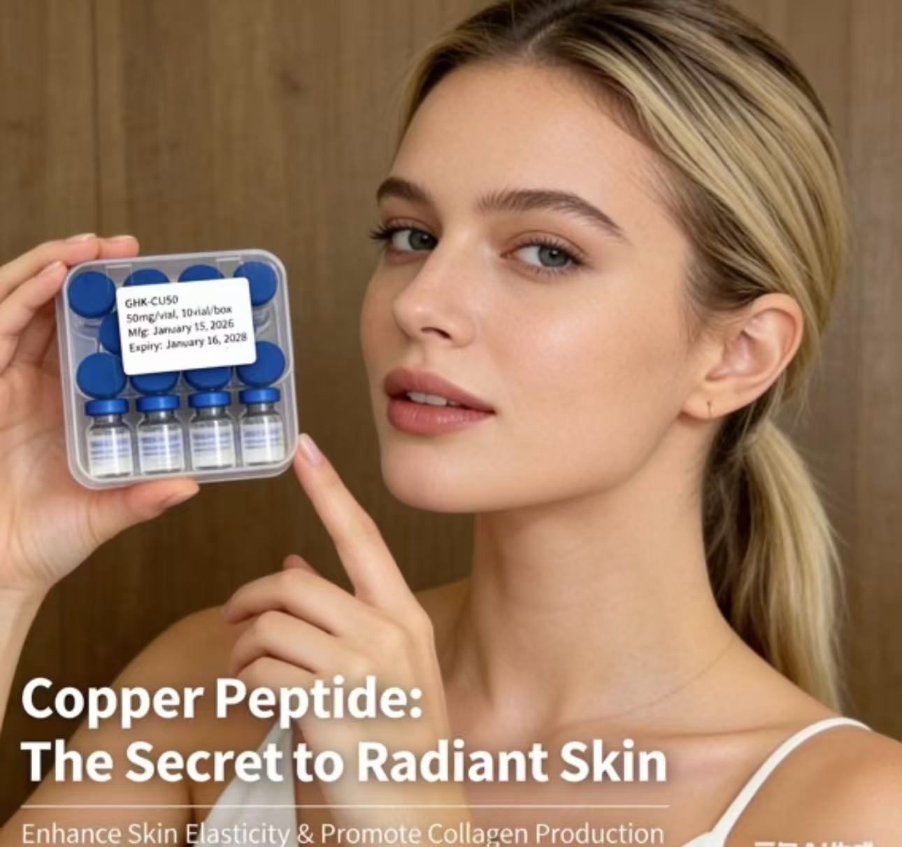 Pó de Peptídeo de Cobre Azul G - Skincare Ingredients avaliação e preço